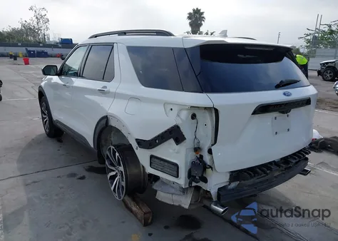 2022 Ford Explorer St-Line из США, поврежденный, VIN 1FMSK7KH7NGA16852